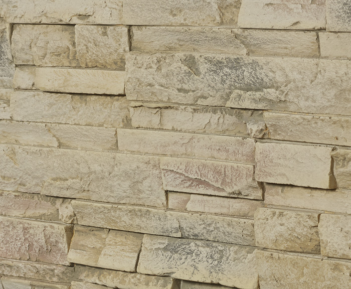 Stacked Stone Dry Stack - Cream Frost